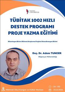 TÜBİTAK 1002 Hızlı Destek Programı - Proje Yazma Eğitimi